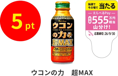 5pt ウコンの力 超MAX